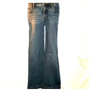 Faded Glory Petite Stretch Flare Jeans